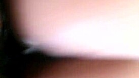 black chick with fat ass pussy gets creampie on dick