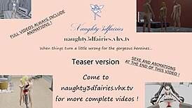 Big boobs and butt naughty anime adventure with Lulu