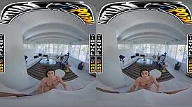 virtual porn with mae milano's step creep