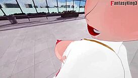 power girl fucks two super men in full hentai fantasy