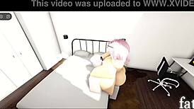 Dive into part 12 of the Roblox porn game with hentai anime elements and exciting scenes!