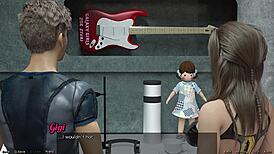 stranded in space, will my big cock rip her open during gameplay?