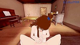 Mei Terumi and Konan intense sex in naruto hentai?