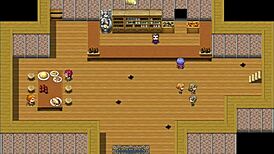 Hot waitress in bunny outfit