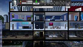 She loves huge blowjob in 3d anime!