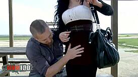 Hot Spanish Slut's Wild Outdoor Adventure Awaits