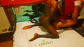 my african friend is gettin to know my lil fuck house an its gay black fun