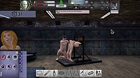 She loves huge blowjob in 3d anime!