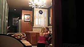 Feminge 4K - Lesbian With Big Tits Enjoys Wild Party With Girlfriend And Toys