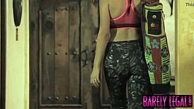 Fit Latina Audrey Royal Fed Cum After Jumping On Stud Cock