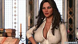 Lust Academy Ep 3: Huge Tits Bounced by Monster Cock!