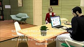 A Secretary Needs a Raise with Hard Office Fucking