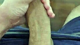 This cute Brazilian twink shows off his massive penis in solo fun