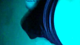 Chubby Latina slut struggles to suck dick, gets cum on tits