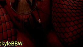 Does ItsKylieBBW play in shower fishnets?