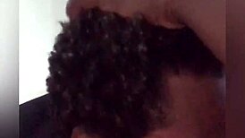 Eating my step mom's best friend's pussy drives her crazy