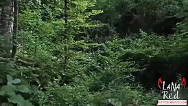 tender beauty fingering wet pussy in park, wanna see her orgasm?