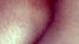 Lydia says, 'Fuck me hard!' as the tall fat lady pounds her pussy