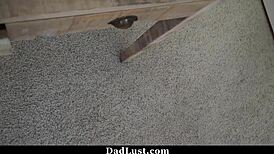 Stepdaughter's first sex with stepdad 😍