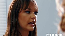 Cum-swap cuties Gwen Vicious and Rebecca Vanguard