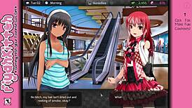 Who likes this kind of girl in huniepop female walkthrough 1?