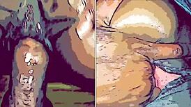 anal is what's on her mind in pov assfucking scenes