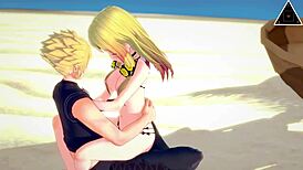 marin kitagawa from my dress-up darling in uncensored sex with big ass and monster cock