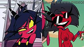 Cartoons Original and Naked Comparison