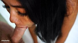 Thai Girlfriend Takes a Sticky Creampie in Bed