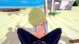 marin kitagawa from my dress-up darling in uncensored sex with big ass and monster cock