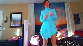 Dress try on and unboxing haul with my cute girlfriend today