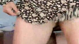 Teen Webcam Dancer Performs Reggaeton Mix Routine