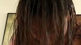 Lesbian Teen Interrupts Friend For Intense Scissoring And Fingering In Shower