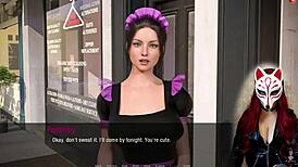 Kate's adventure in the maid costume