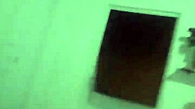 My wife flaunts her shaved pussy and big tits.