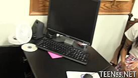 Naked Teenies Slam Hard In Rough Sex Session