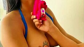 My Latina friends love masturbating and playing with big tits.