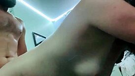 Blindfolded and Bent Over for Monster Cock Action