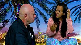 Dreaming of Cumming Hard at White Xmas with Agarabas and Olpr Outdoors