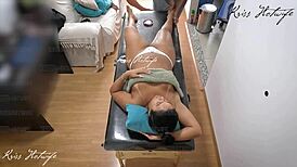 Married Wife Cares For Her Naked Body For Your Use