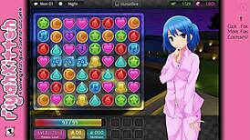 Who likes this kind of girl in huniepop female walkthrough 1?