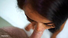 Thai Girlfriend Takes a Sticky Creampie in Bed