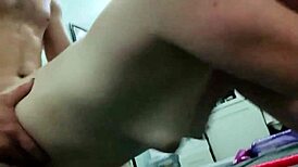 Blindfolded and Bent Over for Monster Cock Action