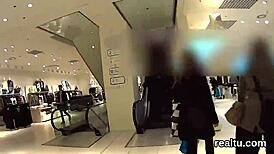 Stellar Czech Teenie Seduced in Supermarket and Pounded POV