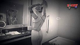 rocket tv soft cassidy luxe teases wet in pool