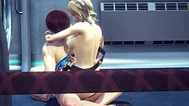 Genshin Impact hentai - Barbara gets drilled hard in Asian anime action.