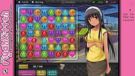 Who likes this kind of girl in huniepop female walkthrough 1?