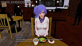 Harem hotel 204 in anime game narrative