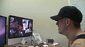 Busty milf sucks cock then gets banged.