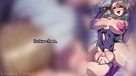 Doting futanari mom creampies and assfucks her child.